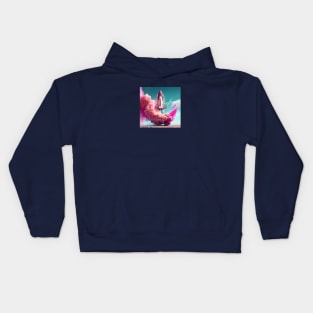 Blast Off - Vertical Kids Hoodie